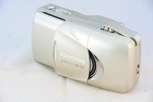 Olympus Mju µ [mju:] - III 120 VOOR ONDERDELEN, Audio, Tv en Foto, Fotocamera's Analoog, Niet werkend, Compact, Olympus, Ophalen of Verzenden