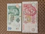 10 en 50 rand Zuid-Afrika set, Postzegels en Munten, Bankbiljetten | Afrika, Ophalen of Verzenden, Zuid-Afrika, Setje