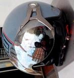 AANBIEDING! BEON BROMMER OF SCOOTER HELM GRIJS ZWART ZILVER, Fietsen en Brommers, Brommerhelmen, Ophalen of Verzenden, Zo goed als nieuw