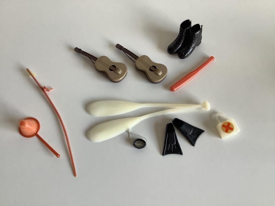 vintage accessoires voor actiefiguren / poppen / ken, Verzamelen, Ophalen of Verzenden, Gebruikt, Poppenhuis