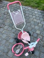 Smoby driewieler roze (compleet), Fietsen en Brommers, Fietsen | Driewielers, Ophalen, Zo goed als nieuw, Duwstang