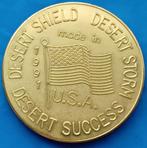Medaille, magneet U.S.A. Desert Storm - 1991, Button, Zo goed als nieuw, Verzenden, Overige onderwerpen