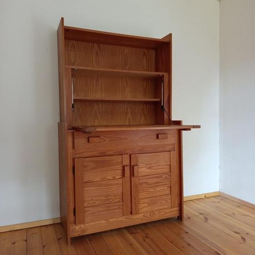 Kommode Kast Hout 2 Delen Massief Grenen Buffetkast Commode, Huis en Inrichting, Kasten | Buffetkasten, Gebruikt, 150 tot 200 cm