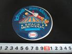 sticker ESSO space mountain disneyland parijs, Ophalen, Zo goed als nieuw