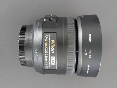 Nikon DX AF-S Nikkor 35mm 1:1.8G + Nikkor 18-70 1:3.5 - 4.5, Audio, Tv en Foto, Fotografie | Lenzen en Objectieven, Zo goed als nieuw