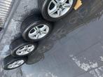 Winterbanden met alu velgen, Ophalen, Gebruikt, 16 inch, Banden en Velgen