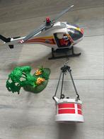 Blus helikopter Playmobil, Ophalen of Verzenden, Zo goed als nieuw