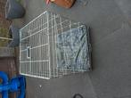 Beschikbaar opvouwbaar, Dieren en Toebehoren, Hondenhokken, Ophalen, Zo goed als nieuw, Minder dan 75 cm, Minder dan 65 cm