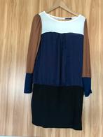 Mooie zijde jurk van Azaka maat L als nieuw, Maat 38/40 (M), Paars, Ophalen of Verzenden, Zo goed als nieuw