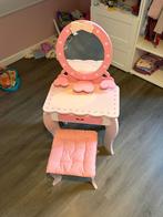 Roze houten kaptafel, Ophalen, Zo goed als nieuw