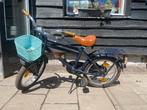 Blauwe Popal cargo fiets - Nu voor €55!, Ophalen, Gebruikt, 16 tot 20 inch, Popal