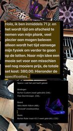 Snowboard156 Nitro Misfit Burton binding/schoen, Ophalen of Verzenden, Zo goed als nieuw, Bindingen