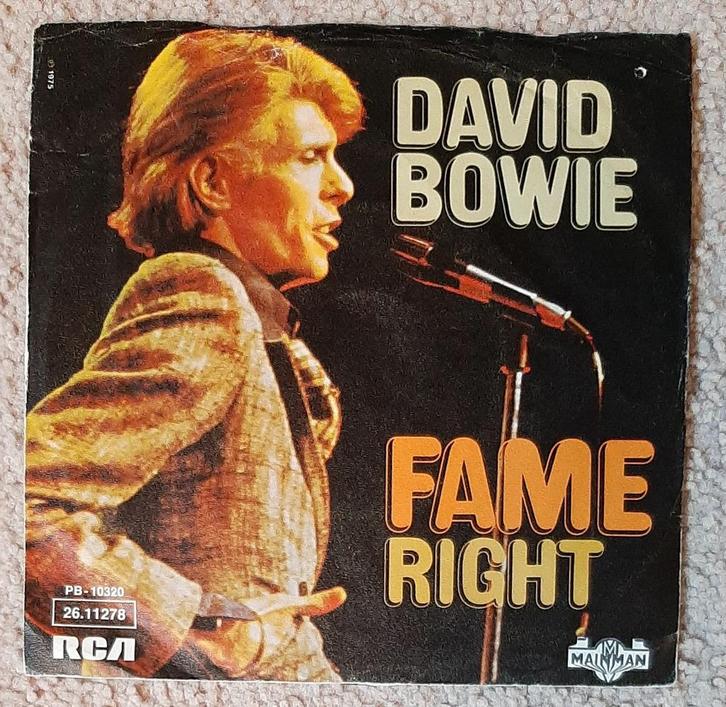David Bowie ‎– Fame, Cd's en Dvd's, Vinyl Singles, Single, Pop, 7 inch, Ophalen of Verzenden