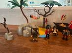 Piraten met boot en eiland playmobil, Ophalen, Zo goed als nieuw
