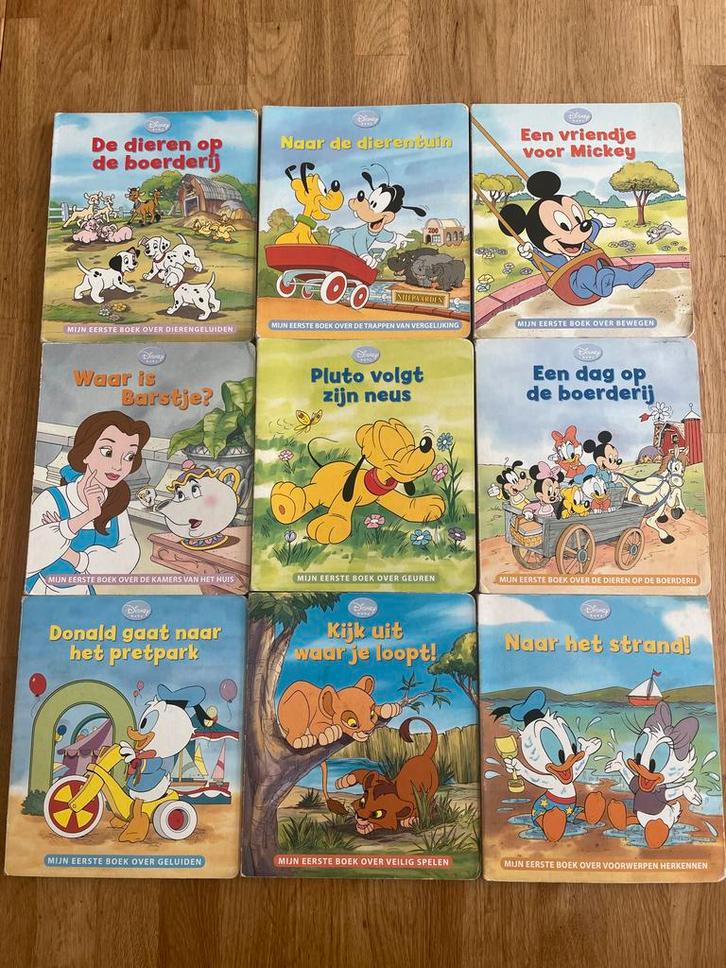 Disney Baby Boeken Set - 9 stuks, Boeken, Kinderboeken | Baby's en Peuters, Gelezen, 1 tot 2 jaar, Ophalen