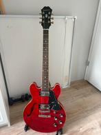 Epiphone Ultra 339 Elektrische Gitaar Rood, Ophalen of Verzenden, Gebruikt, Semi-solid body, Epiphone