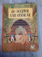 kuifje De scepter van ottokar hc 1e druk 1947, Gelezen, Eén stripboek, Ophalen of Verzenden, Hergé
