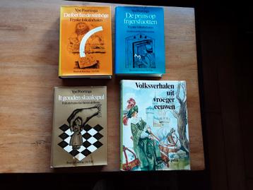 4 boeken, 3 Fryske folksferhalen en 1 Nederlandstalig beschikbaar voor biedingen