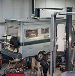 Wolftools 2 koloms hefbrug 5000 KG vloervrij, Auto diversen, Ophalen, Gebruikt