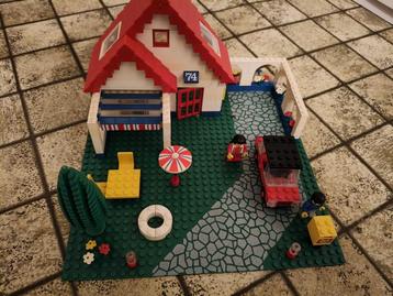 LEGO set 6374 – Vakantiehuis uit 1983 - met boekje beschikbaar voor biedingen