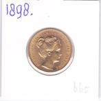 Gouden tientje 1898 Kroningsjaar voor 665 euro, Koningin Wilhelmina, Losse munt, 10 gulden, Goud