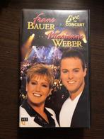 Frans Bauers & Marianne Weber Live in concert VHS, Alle leeftijden, Ophalen of Verzenden, Zo goed als nieuw