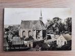 Oude kaart Oldemarkt Ned. Herv. kerk + huisjes, jaren 30?, Ophalen of Verzenden, 1920 tot 1940, Ongelopen, Overijssel
