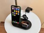 Belkin BoostCharge 3-in-1 draadloos oplaadstation, Gebruikt, Apple iPhone, Ophalen of Verzenden