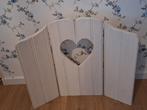 Mooi raamscherm met hart, Ophalen, Zo goed als nieuw