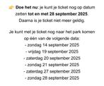 3 x walibi ticket + parkeerticket, Tickets en Kaartjes, Kortingen en Cadeaubonnen, Drie personen of meer, Overige soorten, Pretpark