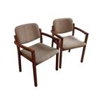 2 x vintage Casala eetkamerstoel (setprijs), Ophalen, Hout, Gebruikt, Twee