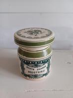 Oud mosterdpotje met molen /Delfts, Antiek en Kunst, Curiosa en Brocante, Ophalen of Verzenden
