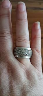 Ti Sento zilveren ring maat 58 met zirkonia, Sieraden, Tassen en Uiterlijk, Ringen, 18 tot 19, Ophalen of Verzenden, Zo goed als nieuw