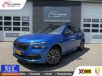 Skoda Kamiq 1.5 TSI ACT MONTE CARLO PANORAMADAK, 12 maanden, Stof, 4 cilinders, Blauw