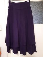 merino wollen rok, Kleding | Dames, Rokken, Maat 38/40 (M), Paars, Ophalen of Verzenden, Onder de knie