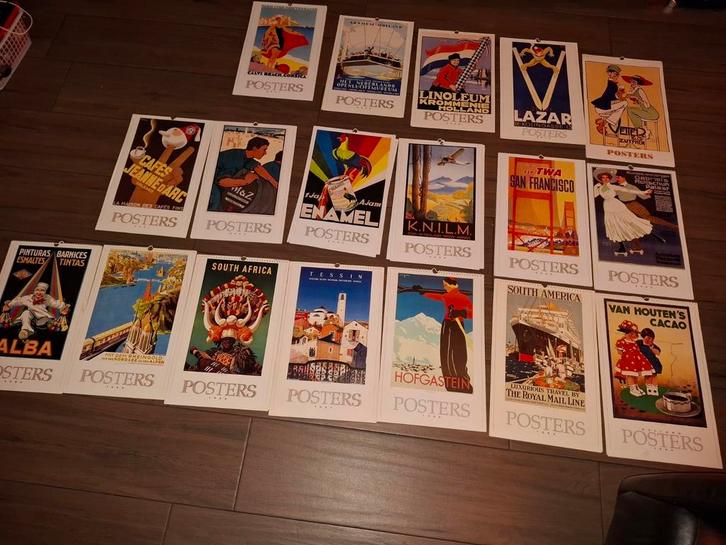 Posters kalenders diverse jaartallen, Hobby en Vrije tijd, Stickers en Plaatjes, Zo goed als nieuw, Ophalen of Verzenden