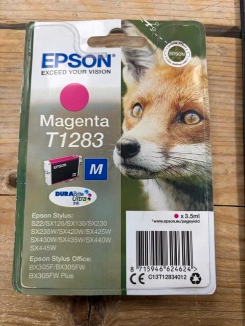 Epson cartridge Magenta T1283, Computers en Software, Printerbenodigdheden, Nieuw, Cartridge, Ophalen of Verzenden