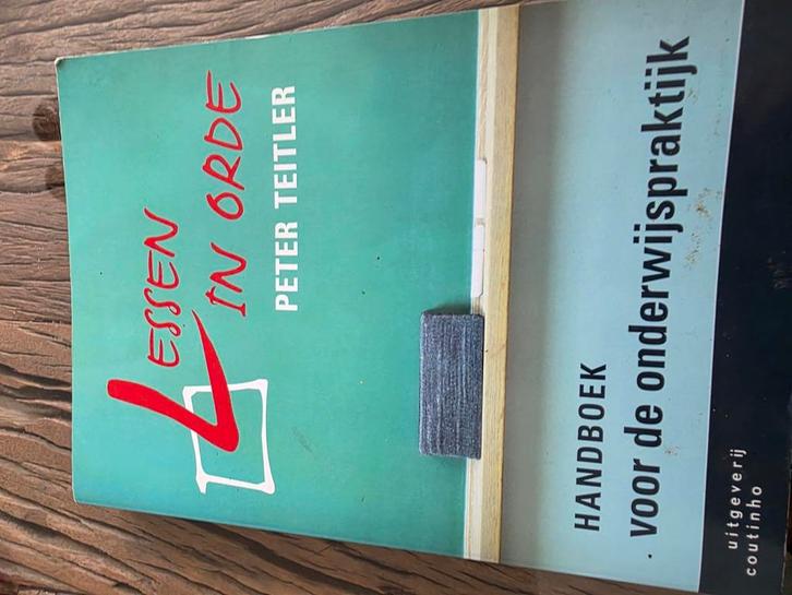 Peter Teitler - Lessen in orde, Boeken, Wetenschap, Zo goed als nieuw, Sociale wetenschap, Ophalen