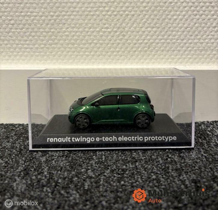 Miniatuur Renault Twingo e-tech electric prototype 1/43, Auto-onderdelen, Overige Auto-onderdelen, Nieuw, Ophalen of Verzenden