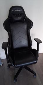 DXRacer Gaming Bureaustoel - Zwart, Huis en Inrichting, Bureaustoelen, Ophalen, Gaming bureaustoel, Gebruikt, Zwart