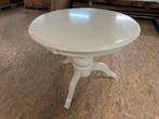 Ronde witte houten Eettafel 120cm, Huis en Inrichting, Tafels | Eettafels, Ophalen, 100 tot 150 cm, Rond, Nieuw