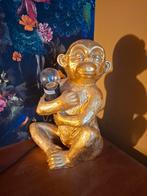 Gouden Aap Lamp - Decoratieve Verlichting, Kunststof, Ophalen of Verzenden, Zo goed als nieuw, Minder dan 50 cm