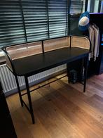 Rotan webbing sidetable of bureau (karwei), Huis en Inrichting, Tafels | Sidetables, Ophalen, 100 tot 150 cm, Zo goed als nieuw