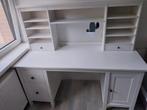 Hemnes bureau met opbouw, Huis en Inrichting, Bureaus, Ophalen, Gebruikt, Bureau