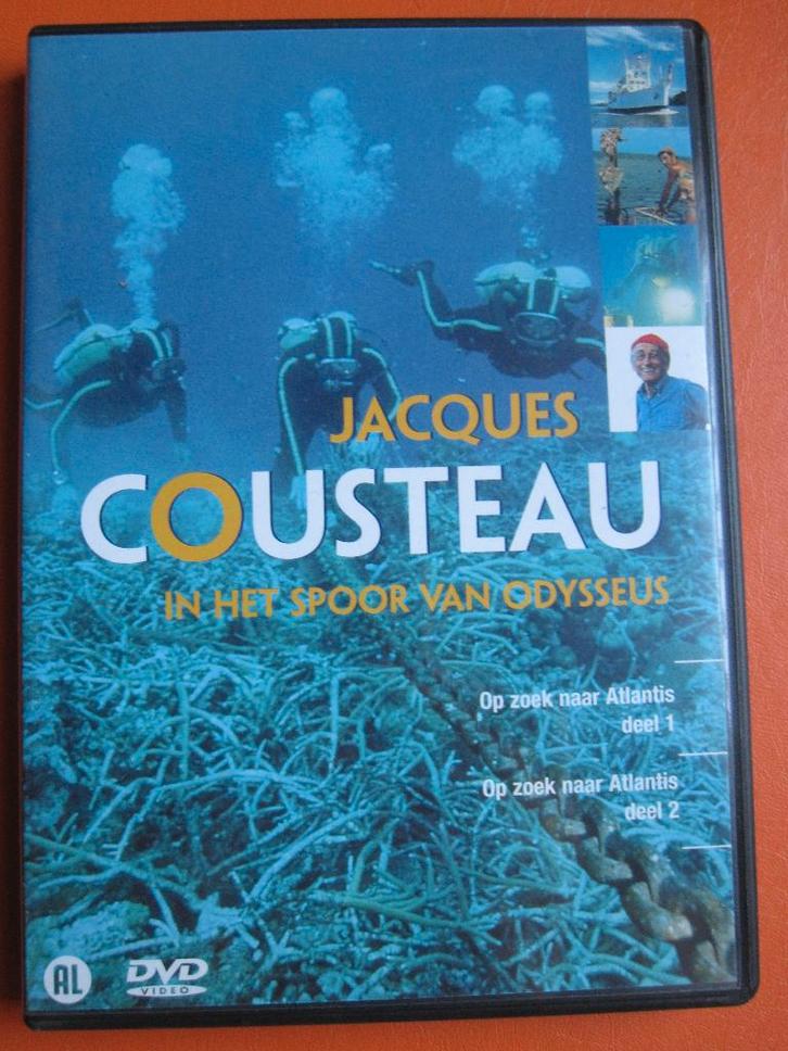 Jacques Cousteau - In het spoor van Odysseus, Cd's en Dvd's, Dvd's | Documentaire en Educatief, Zo goed als nieuw, Natuur, Alle leeftijden