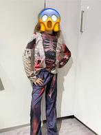 Zombie pak - 134-140, Kleding | Heren, Carnavalskleding en Feestkleding, Ophalen, Zo goed als nieuw, Overige maten, Carnaval
