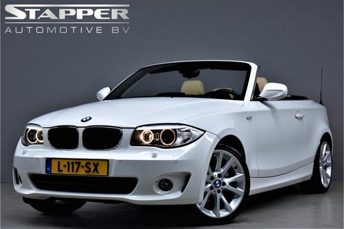 BMW 1 Serie Cabrio 125i 218pk 6-Cil Automaat High Executive, Auto's, BMW, Bedrijf, Te koop, 1-Serie, ABS, Airbags, Airconditioning
