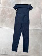 ONLY VINTAGE STRETCH DENIM DONKERBLAUW JUMPSUIT MAAT 36 / S, Kleding | Dames, Jumpsuits, Only, Blauw, Ophalen of Verzenden, Zo goed als nieuw