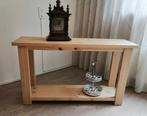 side table massief grenen hout, als nieuw, Ophalen, 100 tot 150 cm, Zo goed als nieuw, Grenenhout