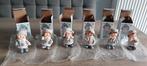 Setje 6 polystone kinderen winter kerst decoratie, Diversen, Ophalen of Verzenden, Nieuw